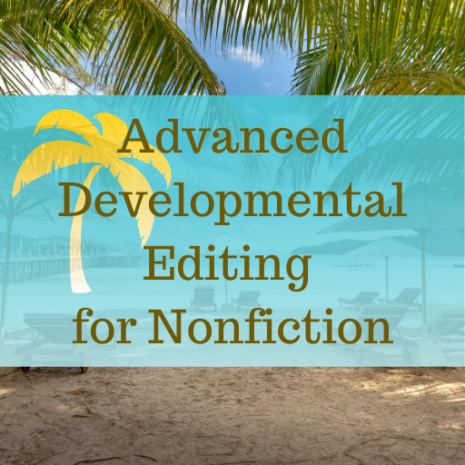 advanced developmental editing for nonfiction.