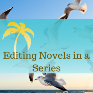 How to edit novels in a series