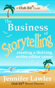 The Business of Storytelling by Jennifer Lawler book cover