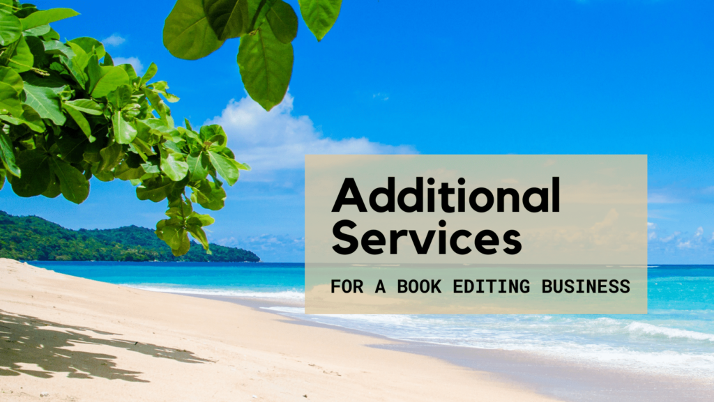club ed classes for additional services for a book editing business